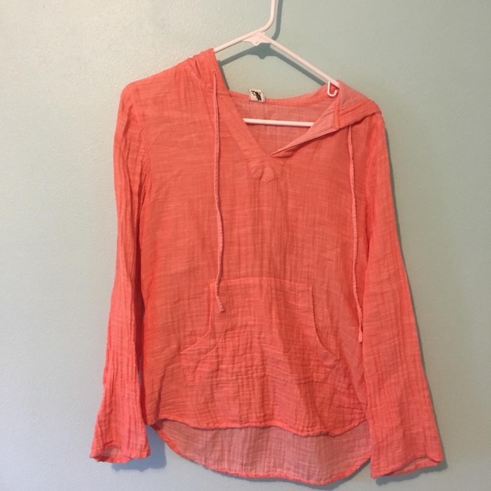 Empyre Hooded Coral Shirt